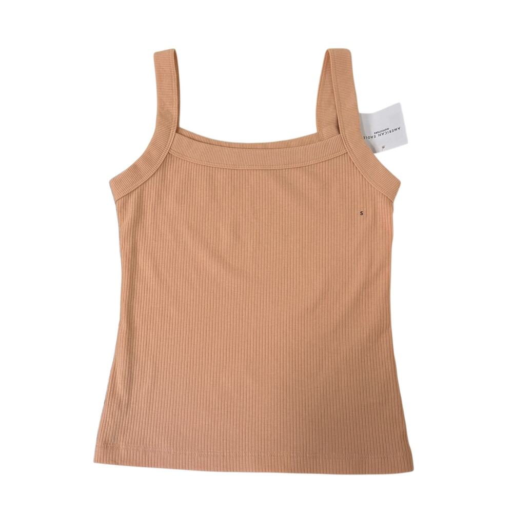 New American Eagle blush pink tank top size S